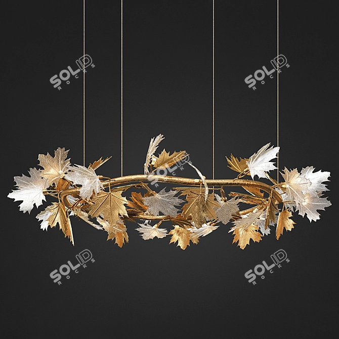 Exquisite Serip Chandelier Collection 3D model image 3