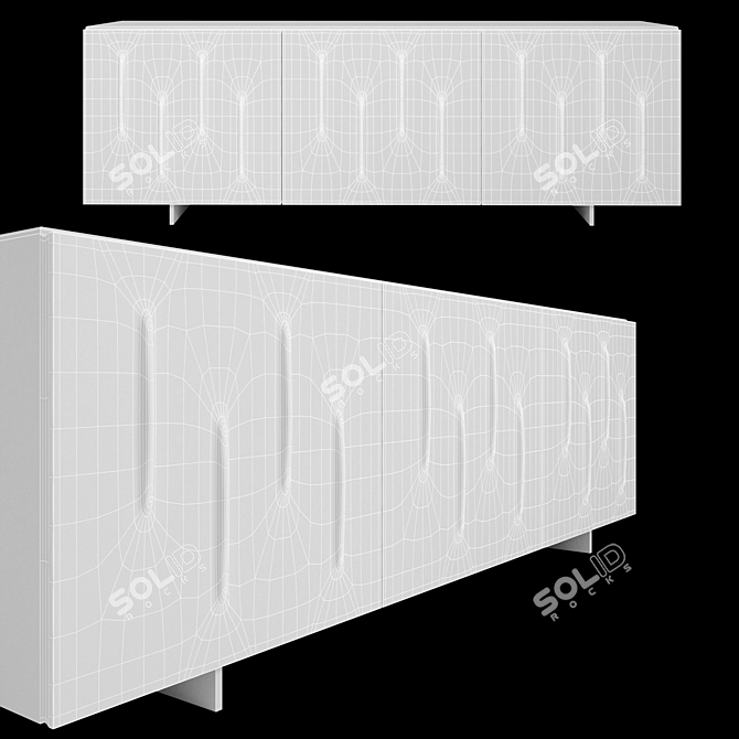Sleek Carnaby Storage Unit - Modern Design 3D model image 2