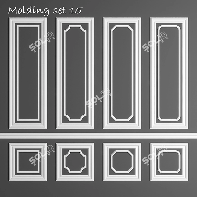 3D Molding Render Files 3D model image 1