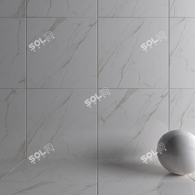 HD Multi-Texture Wall/Floor Tiles 3D model image 3