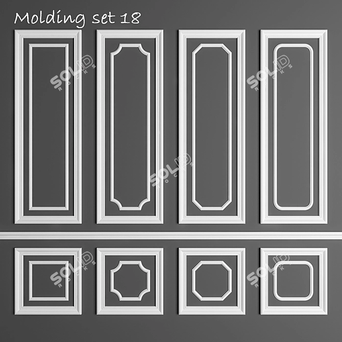 3D Max Mold 18 - Vray + Corona + OBJ Render 3D model image 1