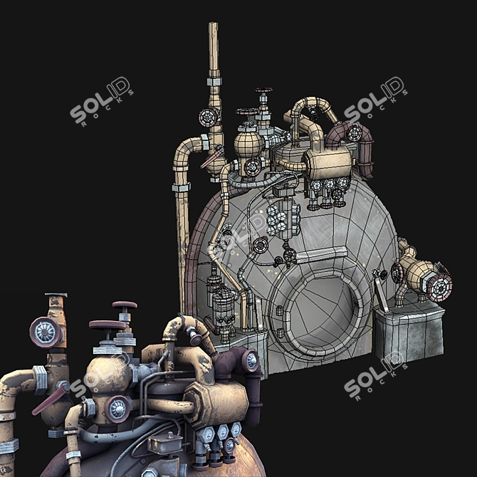 Steam Power Revolution 3D model image 3