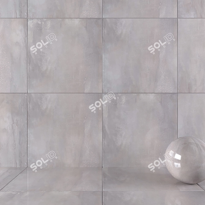 Multi-Texture HD Wall & Floor Tiles 3D model image 1