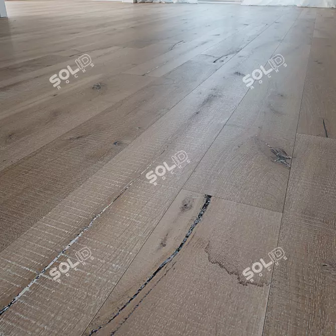 Hawaii Oak Wood Floor - Natural Beauty 3D model image 1