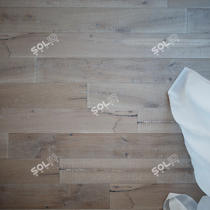 Hawaii Oak Wood Floor - Natural Beauty 3D model image 2