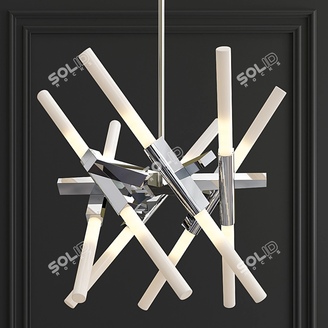 Celestial Beauty Pendant Light 3D model image 2