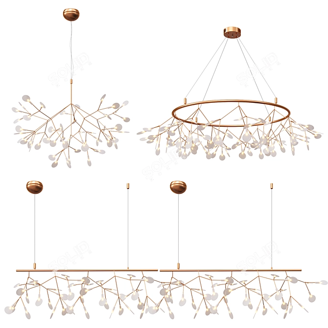 Illuminating Elegance: Heracleum & Endless 3D model image 1