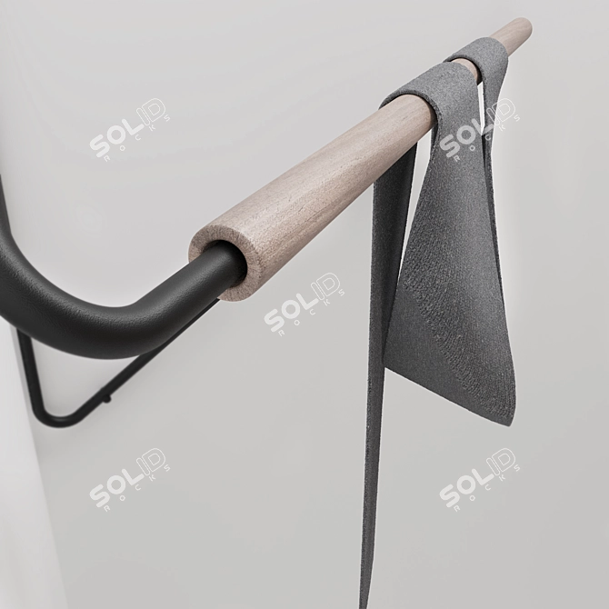 UGAO Corner Rack: Sleek & Stylish 3D model image 2