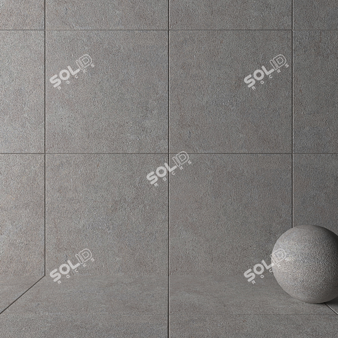 Multi-Texture Wall & Floor Tiles 3D model image 2