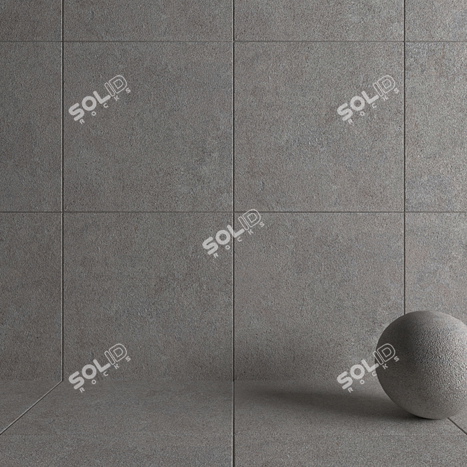 Multi-Texture Wall & Floor Tiles 3D model image 3