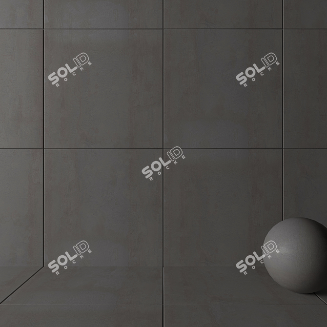 HD Multi-Texture Wall Tiles 85 3D model image 2