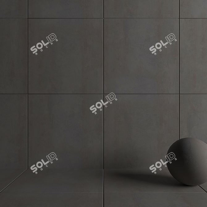 HD Multi-Texture Wall Tiles 85 3D model image 3