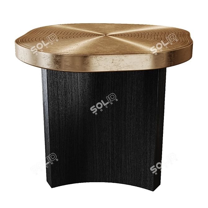 Eichholtz Thousand Oaks Side Table 3D model image 2