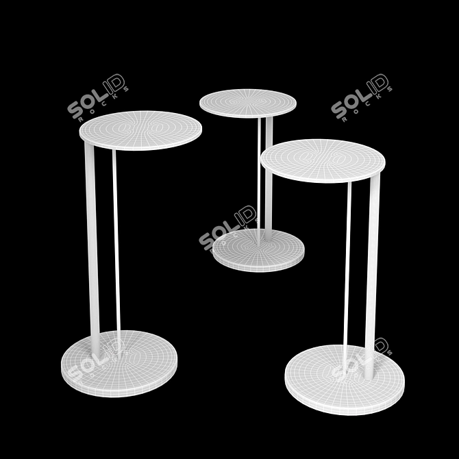 Stylish Sting BB Cattelan Set 3D model image 2