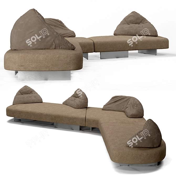 Unconventional Comfort: Ditre Italia PAPILO 3D model image 1