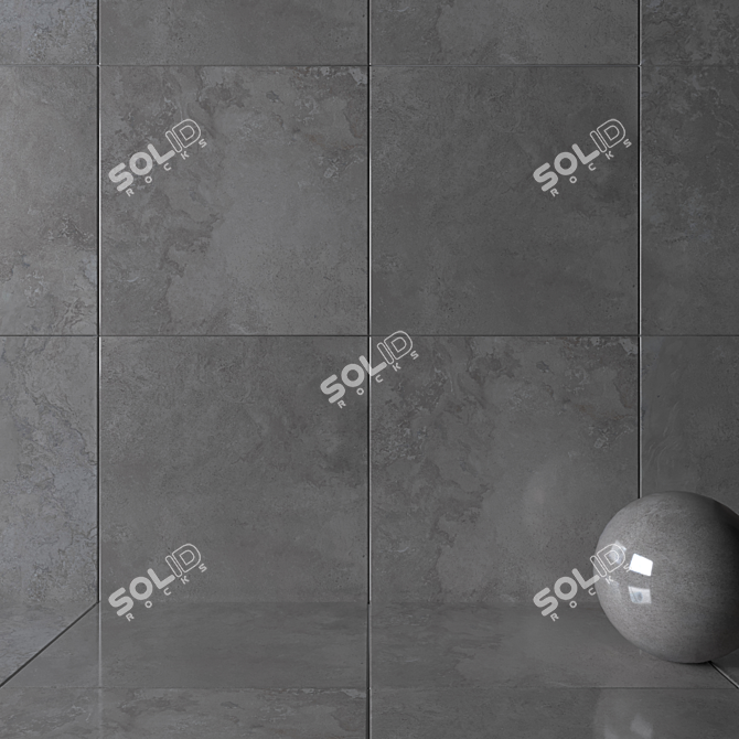  HD Multitexture Wall Tiles 3D model image 2