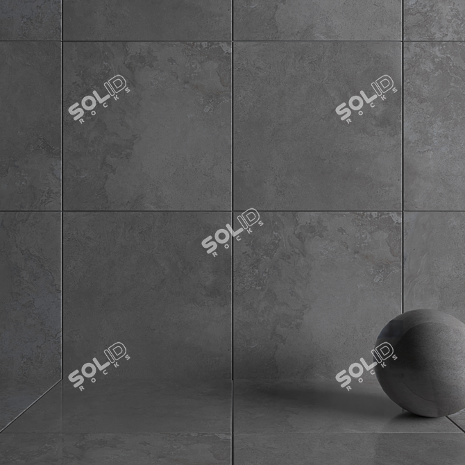  HD Multitexture Wall Tiles 3D model image 3