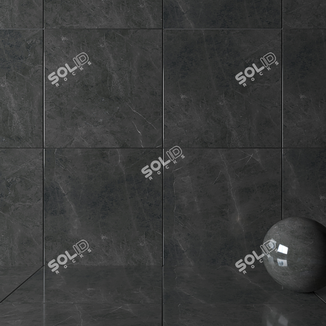  HD Multi-Texture Wall Tiles 3D model image 2