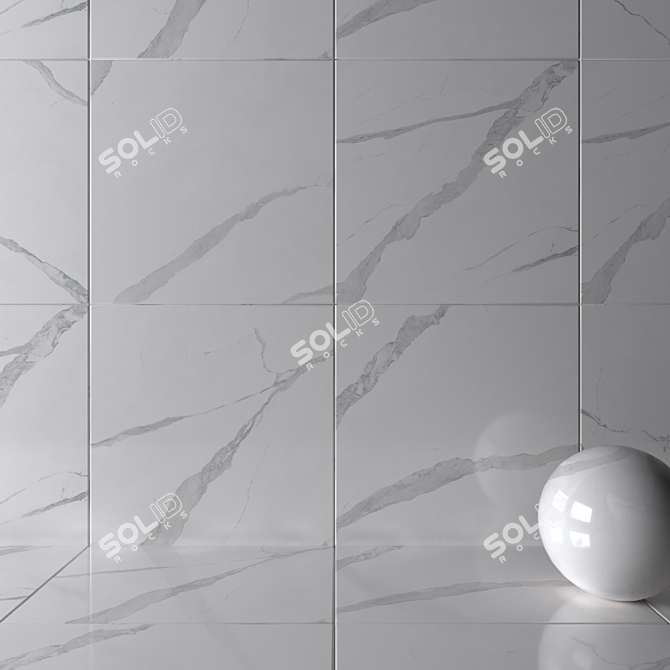 Multi-Texture HD Wall Tiles 3D model image 2