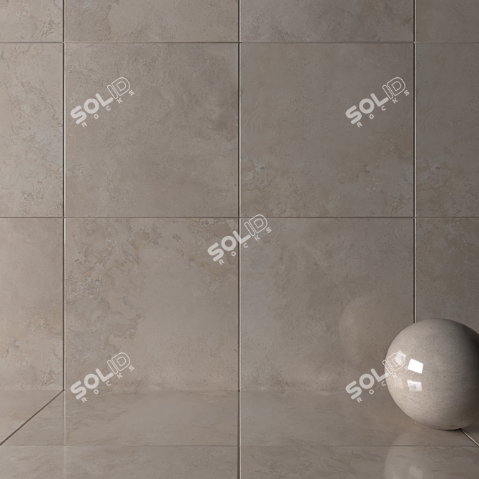 HD Multitexture Wall & Floor Tiles 3D model image 2