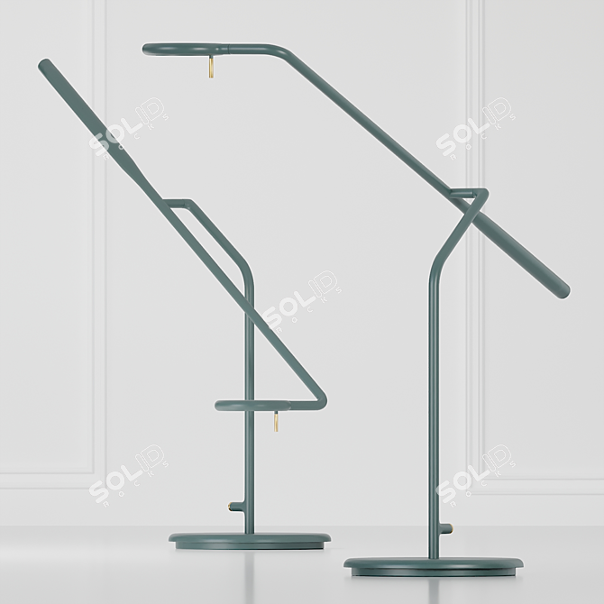Normann Copenhagen Flow Table Lamp 3D model image 2
