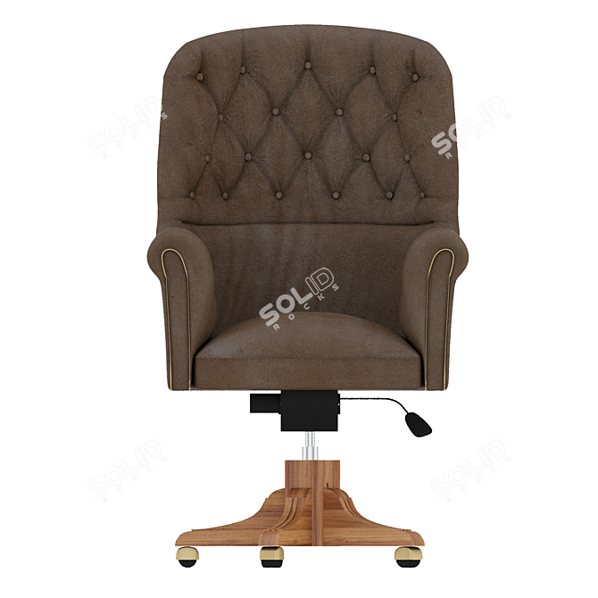 Directory Batoni Armchair 3D model image 3