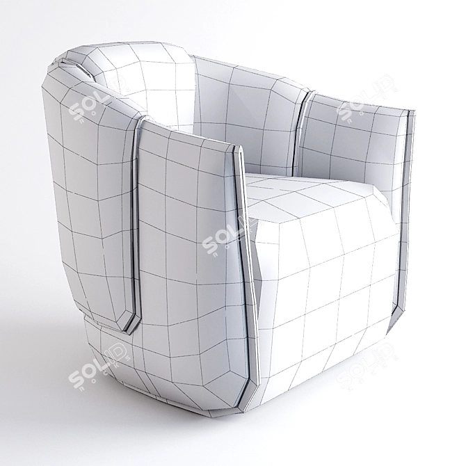 Sleek and Sophisticated: Johanson Norma 1-Seater 3D model image 2