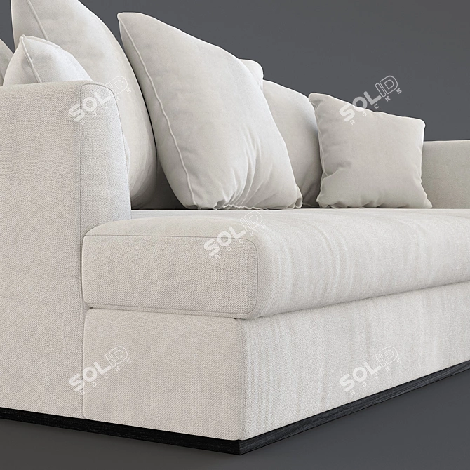 Elegant Eichholtz Taylor Lounge Sofa 3D model image 3