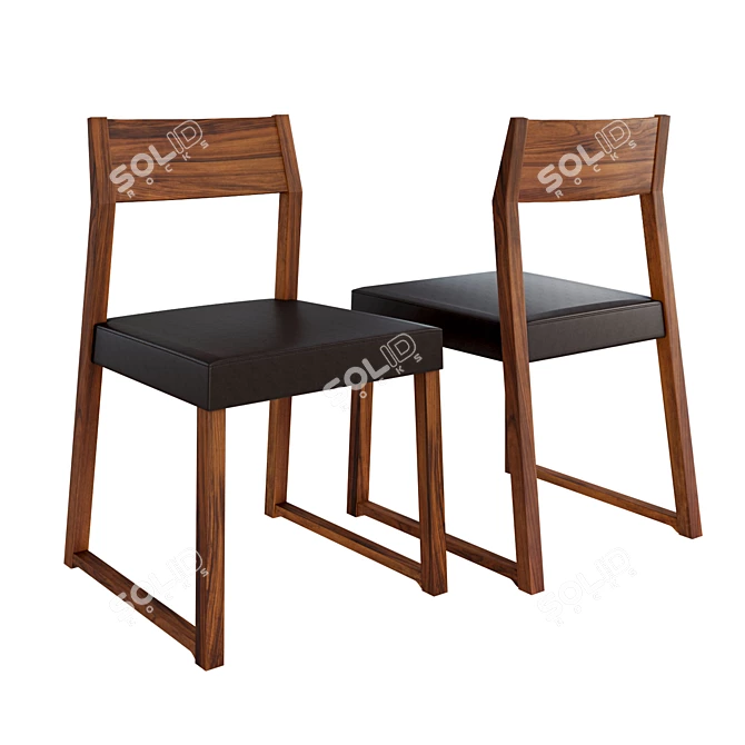 Cizeta L'Abbate Linea 1001 SE: Exquisite Italian Craftsmanship for Stylish Comfort 3D model image 1