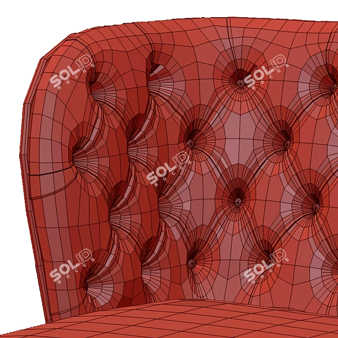 Elegant Lady Matilda Sofa 3D model image 3