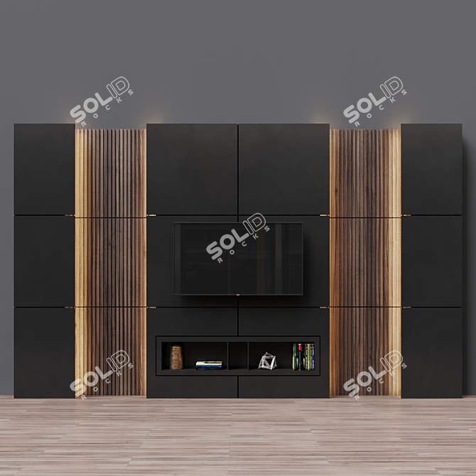 Super-Slim Zona 41 TV 3D model image 1