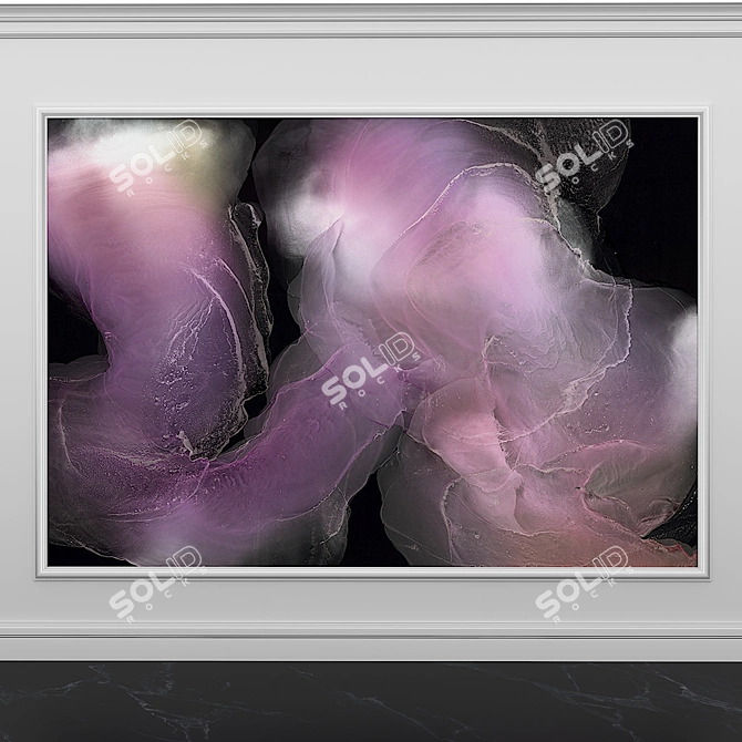 Title: FluidArt FA_15A1 Wall Decor 3D model image 2