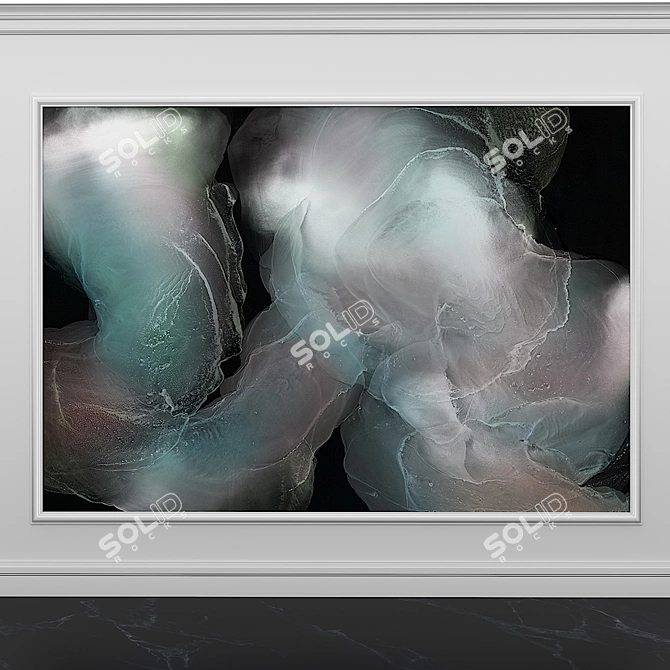 Title: FluidArt FA_15A1 Wall Decor 3D model image 3