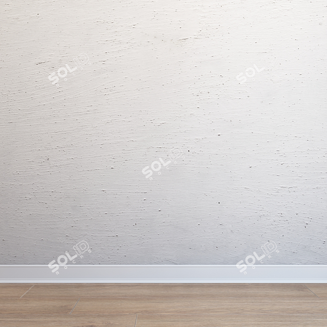 Seamless Concrete Texture 3D model image 1