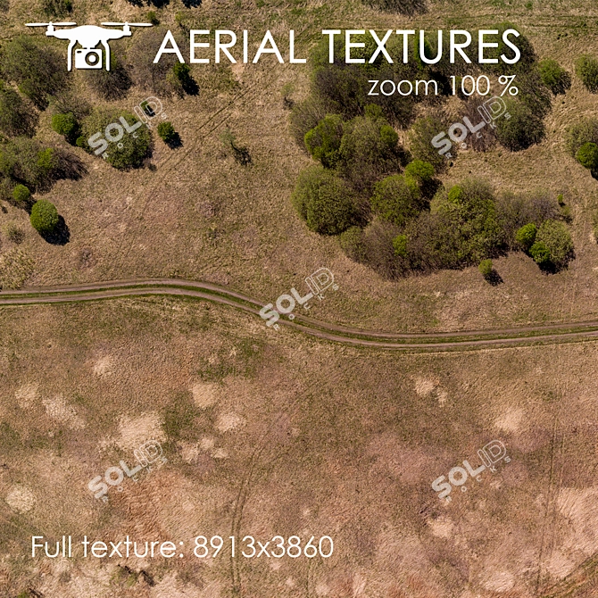 Aerial Texture for Exterior Designs 3D model image 2