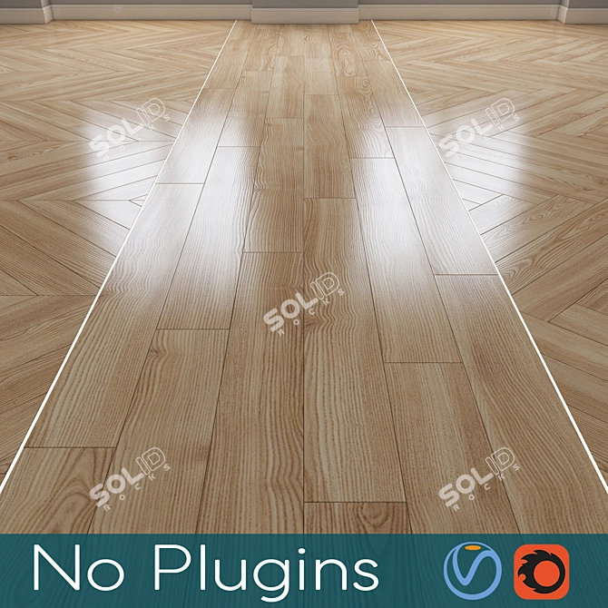 Versatile 3D Floor Design 3D model image 1