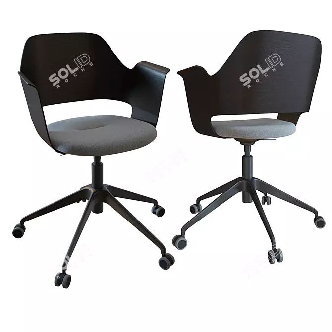 Modern Conference Chair: FELLBERGUET 3D model image 1