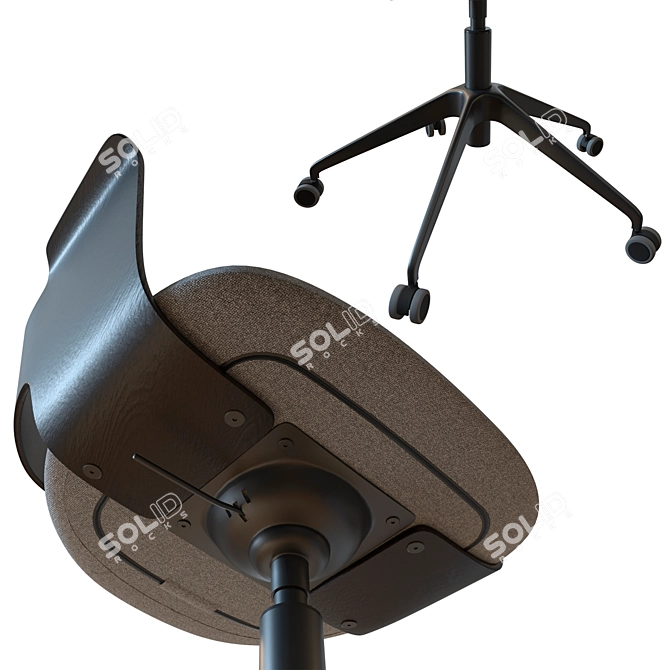 Modern Conference Chair: FELLBERGUET 3D model image 3