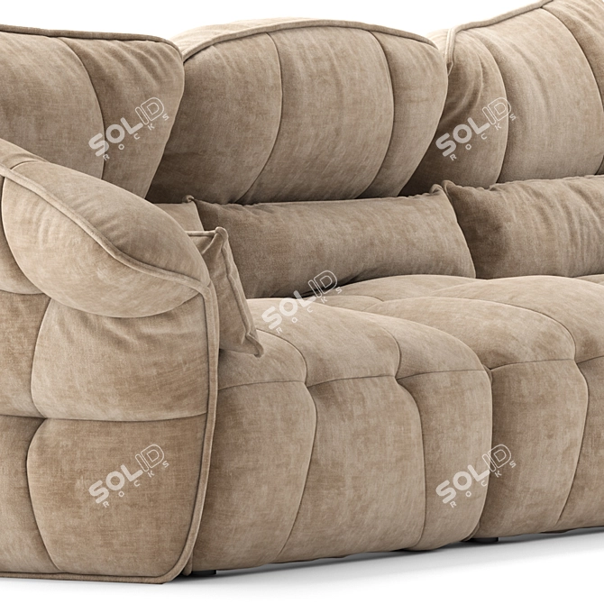 Luxury Italian Sofa - MAXDIVANI EVER 3D model image 2