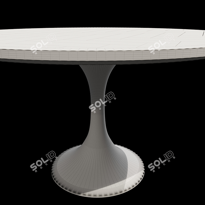  Eichholtz Melchior Round Dining Table 3D model image 3