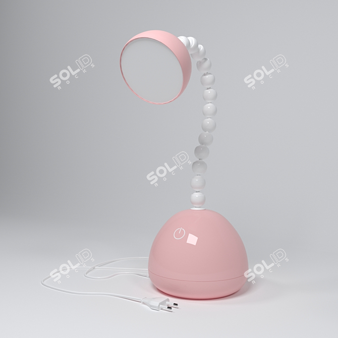 Minimalist Office Table Lamp 3D model image 3