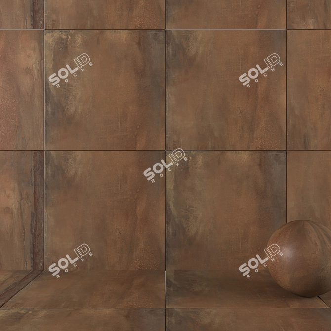 Multi-Texture HD Wall Tiles 3D model image 1