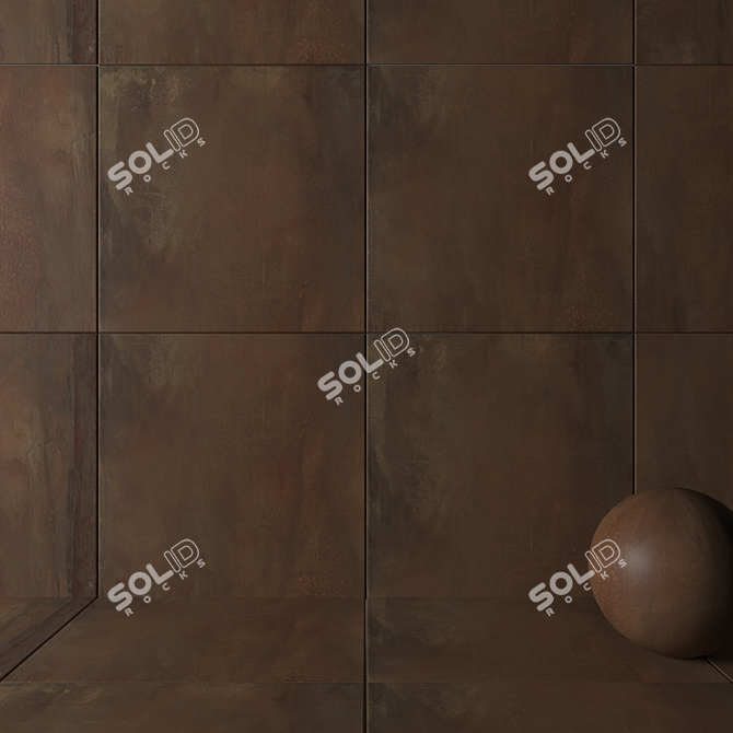 Multi-Texture HD Wall Tiles 3D model image 2