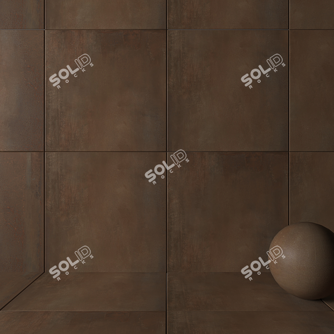Multi-Texture HD Wall Tiles 3D model image 2