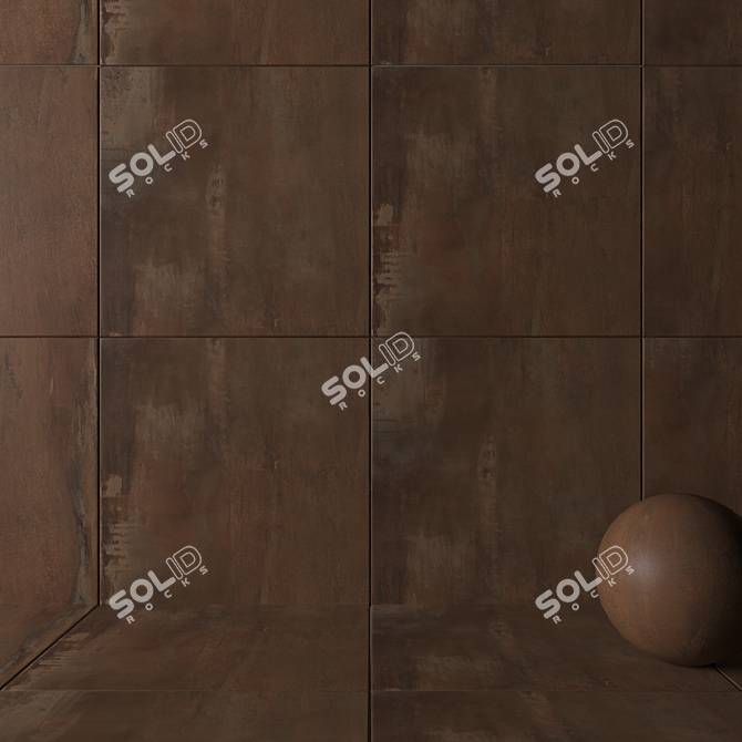 Multi-Texture HD Wall Tiles 3D model image 2