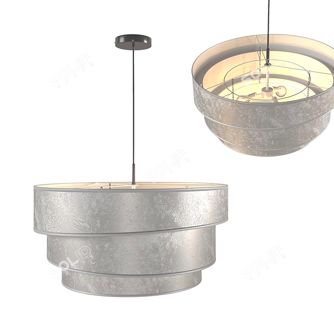 Contemporary MW-Light Nora Chandelier 3D model image 1