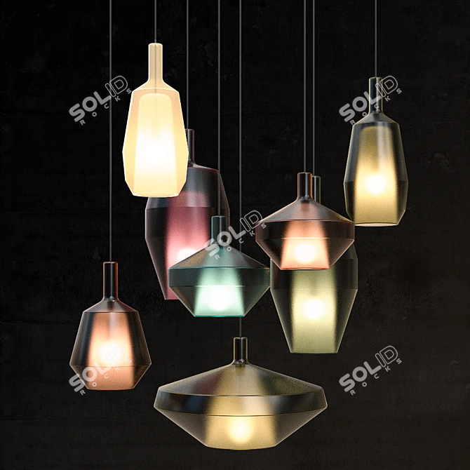 Penta Light MOM FAMILY: Versatile & Stylish Lighting Fixtures 3D model image 1