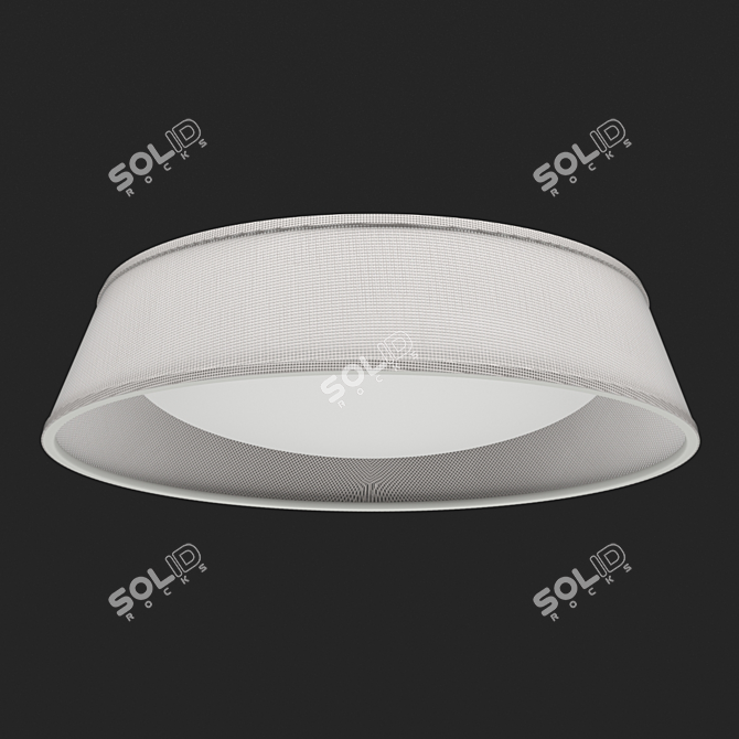 NORDICA Ceiling Light: Elegant and Energy-Efficient 3D model image 1