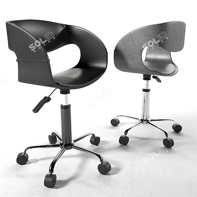 ErgoFlex Office Chair 3D model image 1