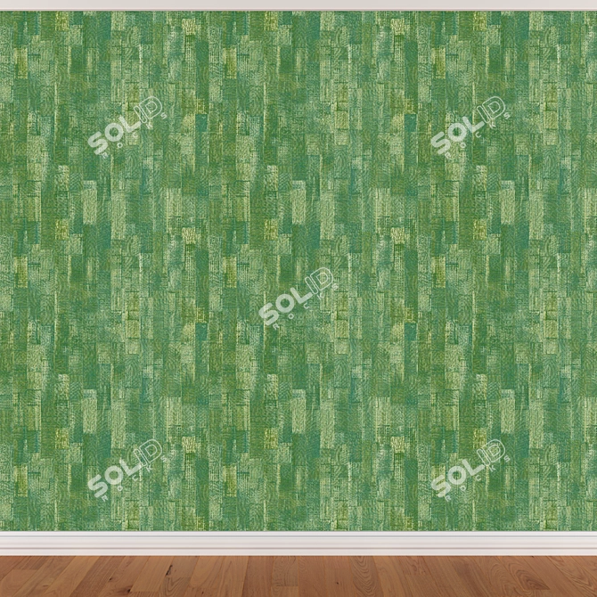 Seamless Wallpaper Set (3 Colors) 3D model image 2